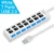 7 Ports White