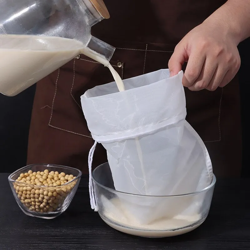 Filter Sieve Strainer Kitchen Milk Filter Bag Net Strain Colander