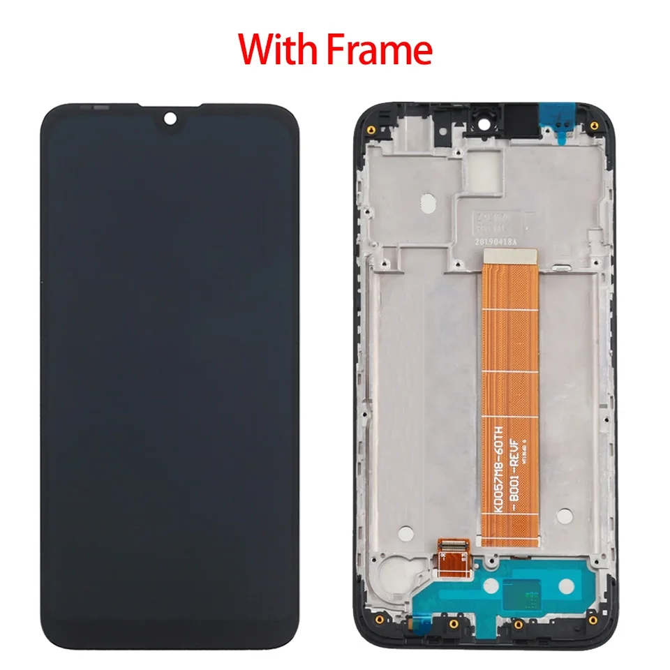 Schermo LCD Originale Nokia 2.2 TA-1183 TA-1179 TA-1191 TA-1188 Nero