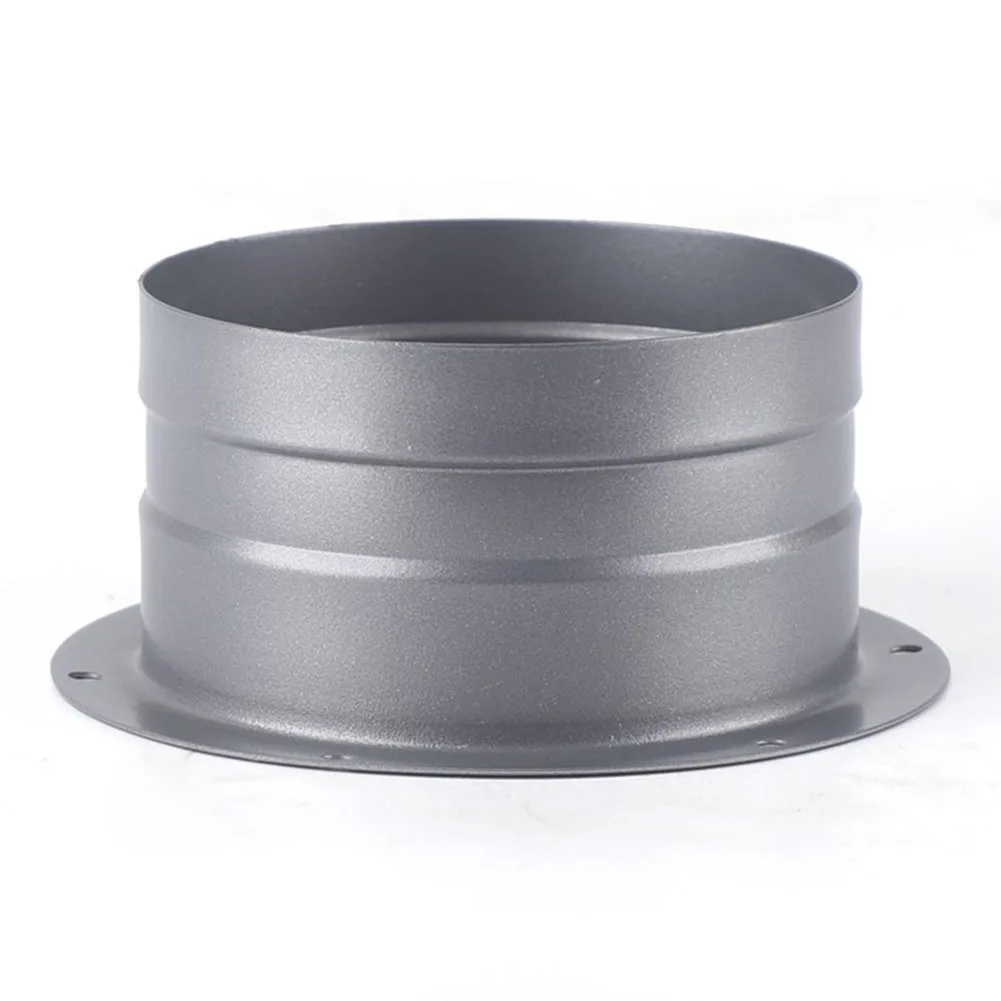 

Adapter Flange Connection Flange Flange Adapter Galvanized Gray Metal Vent Pipe Wall 100mm 120mm 150mm 1pcs 200mm