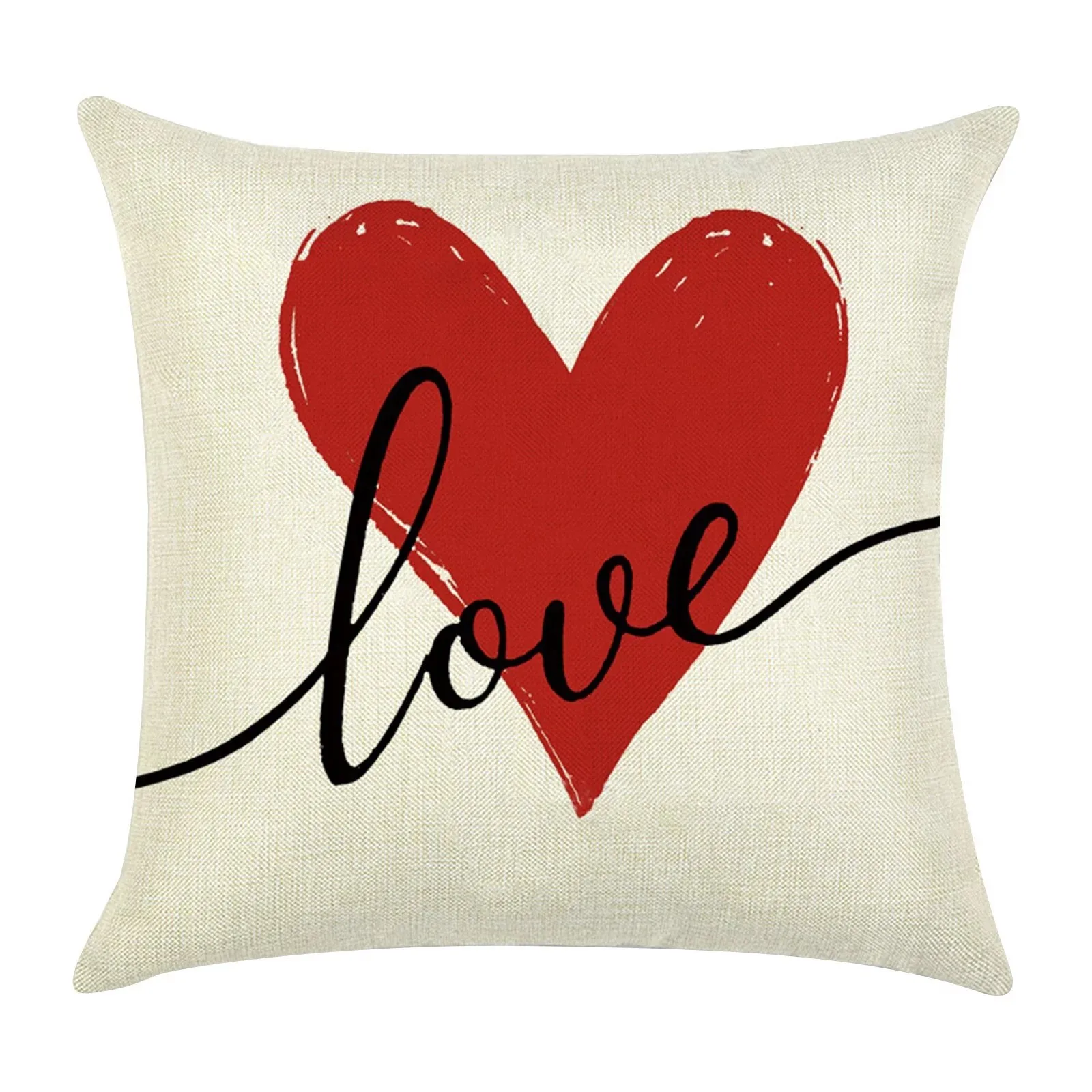 Federe Federe Di San Valentino Decorazioni Di San Valentino Home Love Happy Valentine Day Pillow Cuscini Decorativi