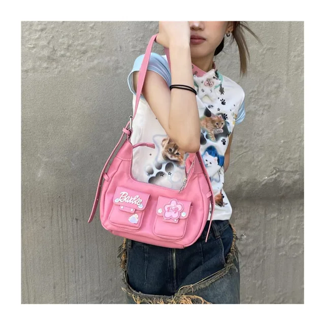 Pastel Goth Y2K Messenger Bag – Kawaii Babe