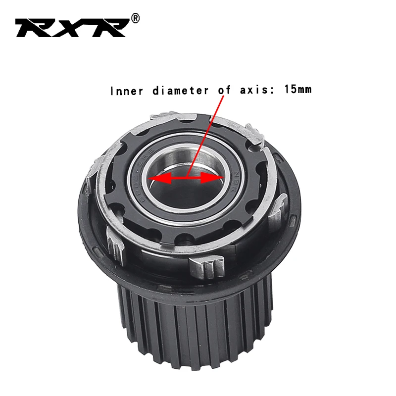 RXR Mountain Bike Hubs End Cap Adapter QR or THRU Cap MS Adapter MTB Cassette 12Speed Original Bicycle Body Freehub