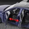 1:24 AUDI A6 Alloy Car Model Diecast & Toy Metal Vehicle Car Model High Simulation Collection Sound and Light Childrens Toy Gift 5