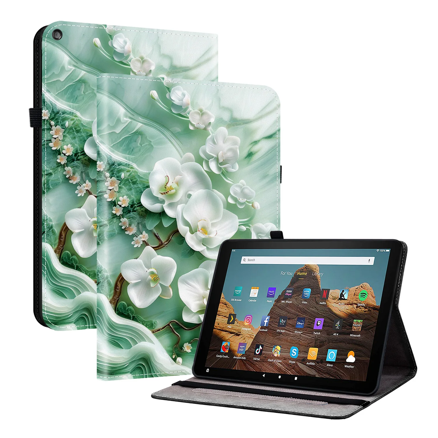 Premium Leather Tablet Cover - Elegant Design