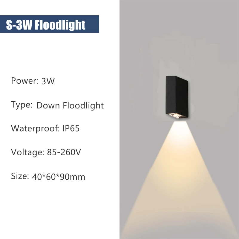 S 3W Floodlight