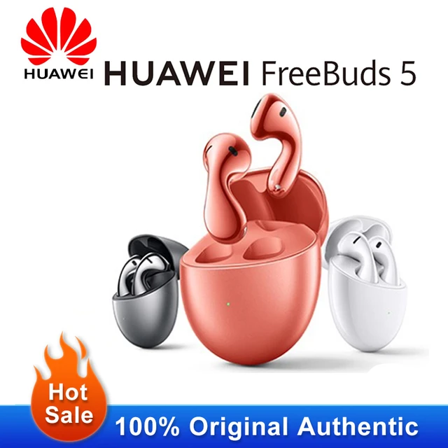 HUAWEI FreeBuds 5 Wireless Earbuds - Bluetooth Earphones with Noise  Cancelling - Curved in Ear Headphones with Optimal Fit - Long Battery Life  and