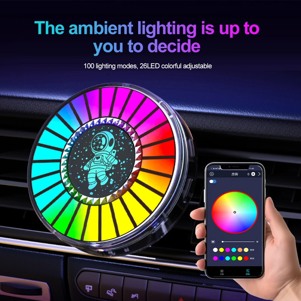 Astronau Smart LED Lamp With App Control For Car