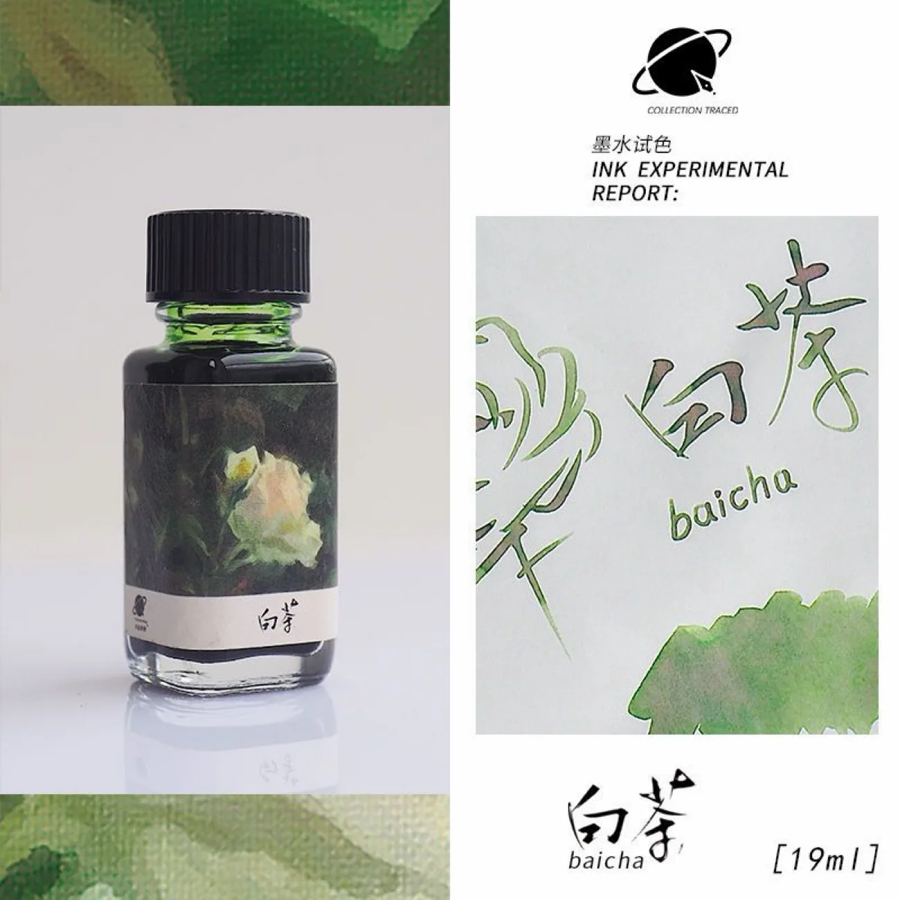 CAIQI 19ml 52 색상 쉰 방수 만년필 잉크 비탄소 그라데이션 컬러 잉크 ..