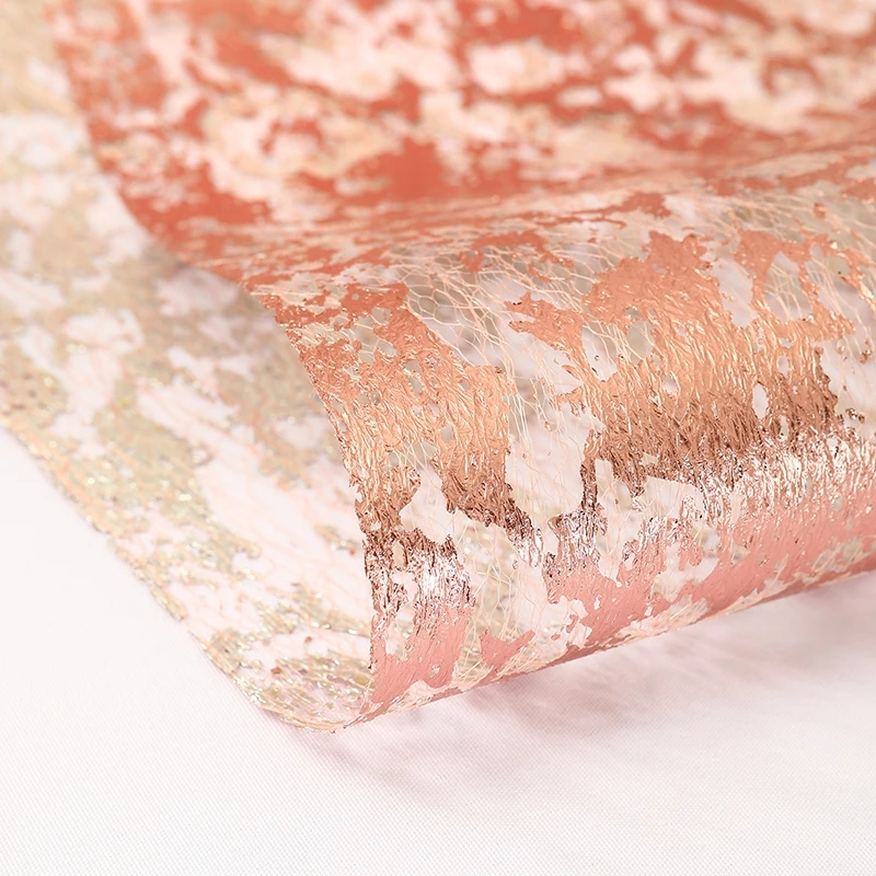 28 x 275 cm glitzernde Metallfolie, dünne Netz-Tischläuferrolle, Tischdekoration für Zuhause, Hochzeit, Geburtstag, Weihnachtsdekoration – Detail 3