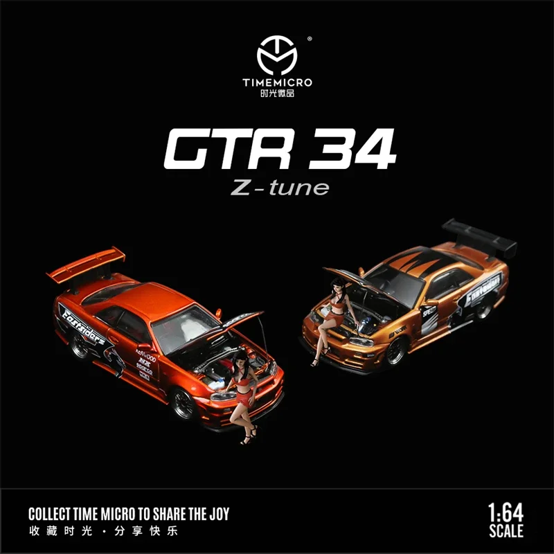 

Time Micro 1:64 GTR R34 Need for Speed Diecast Model Car