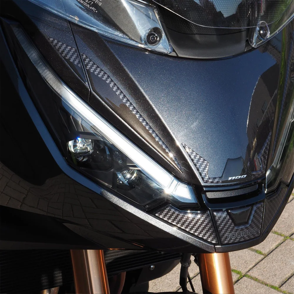 Motorcycle Fuel Tank Anti-Slip Protective 3D Gel Stickers Kit