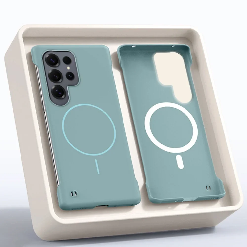 Magnetic Ultra Thin Shockproof Phone Case with Matte Finish