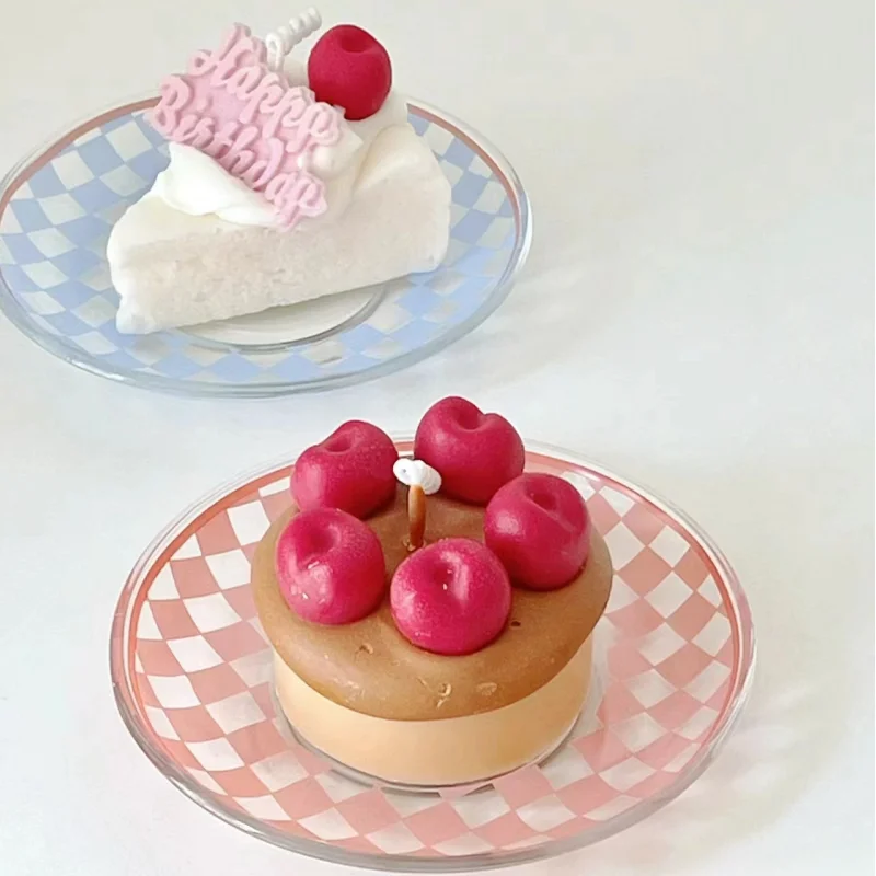 Silicone Mold Simulation Fruits Cake Scented Candle Mold