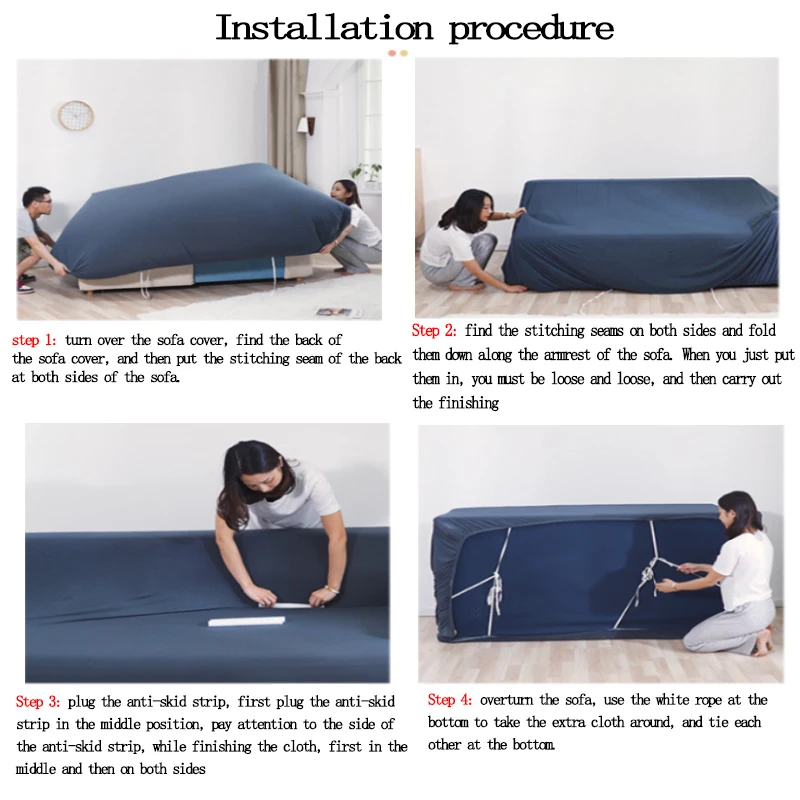 Velvet Sofa Cover Elastic Thick L Shaped Corner Sofa Cover for Living Room 1/2/3/4 Seater Stretch Cover for Sofa Couch Armchair 5