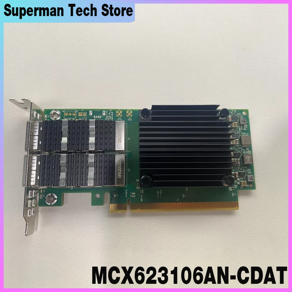 MCX623106AN-CDAT 스위치 제어 신호 센서, MEXLLANOX CX623106A DX 100Gb 2 포트 NIC ConnectX-6