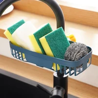 Adjustable Sink Drain Rack Sponge Storage Faucet Holder Soap Drainer Shelf Basket Organizer Kitchen Bathroom Accessories 4