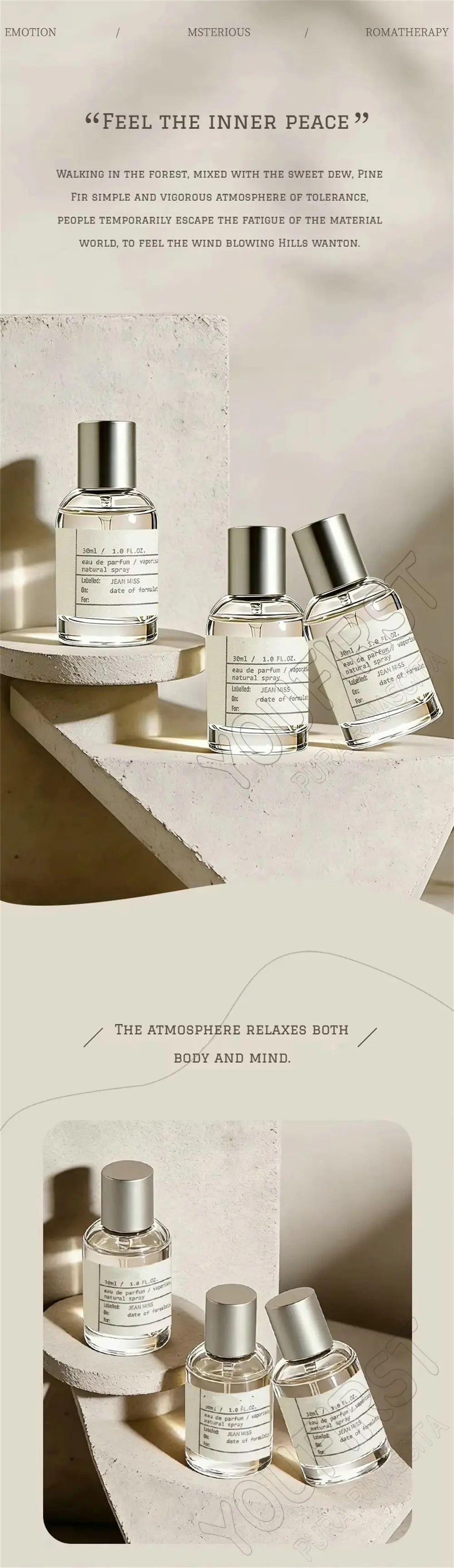 High Grade Men Perfume Woody Eau De Toilette Gift Set For Him_voghion.com