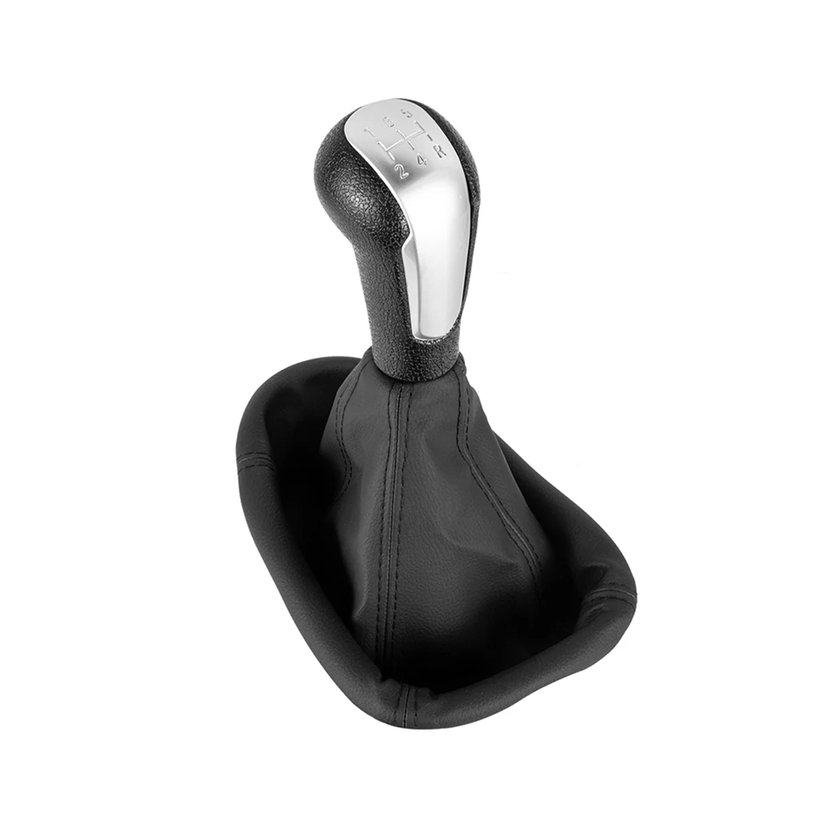 Car 5 Speed Gear Stick Shift Knob with Gaiter Boot for Chevrolet Spark 2009 2011 2013 2014 2015