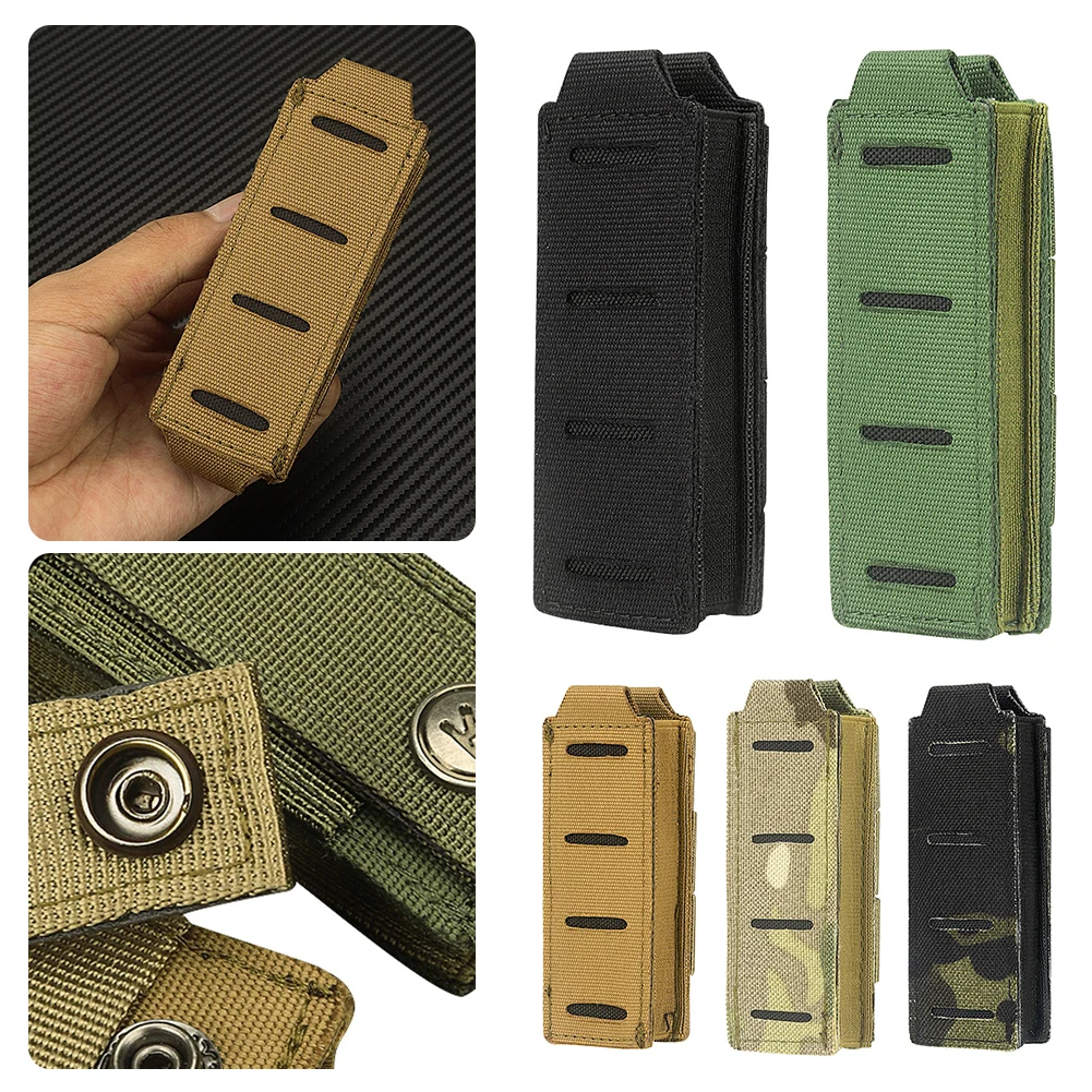 

Чехол для тактического фонарика, быстросъемная армейская кобура для ножей из ткани Оксфорд, чехол для переноски, армейский жилет, аксессуары, 9 мм