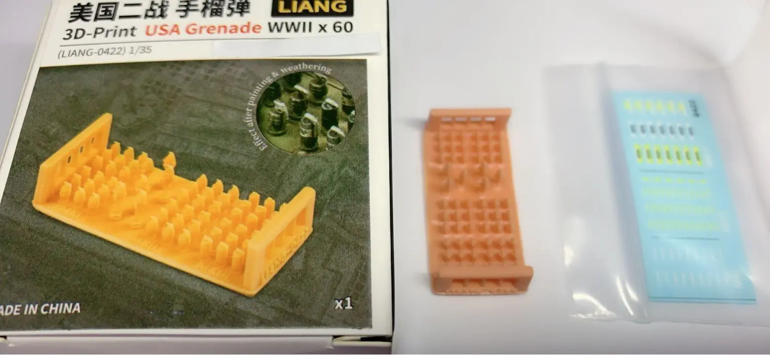 

Liang 0422 1/35 граната Второй мировой войны, 60 шт. в комплекте для Диона
