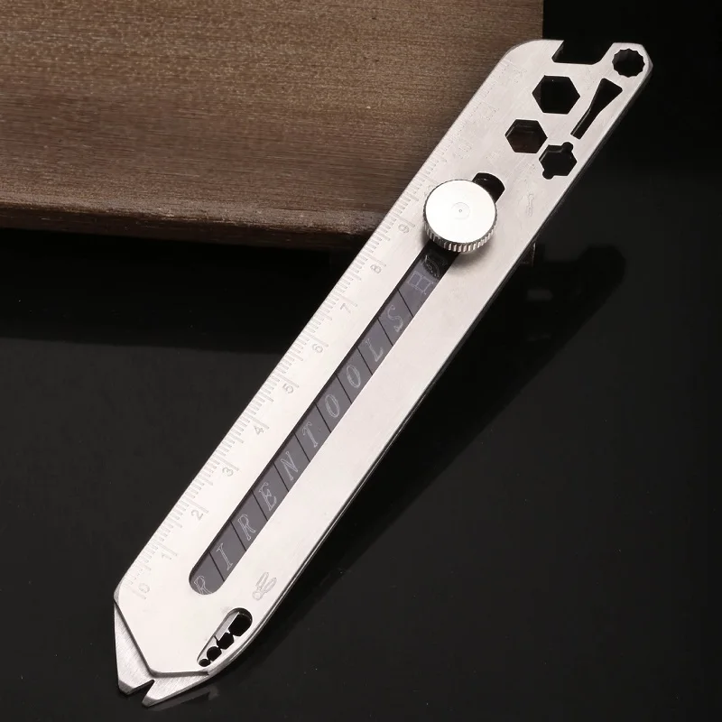 Multi-Function-10-in-1-Utility-Knife-Retractable-Cutter-Stainless-Steel ...