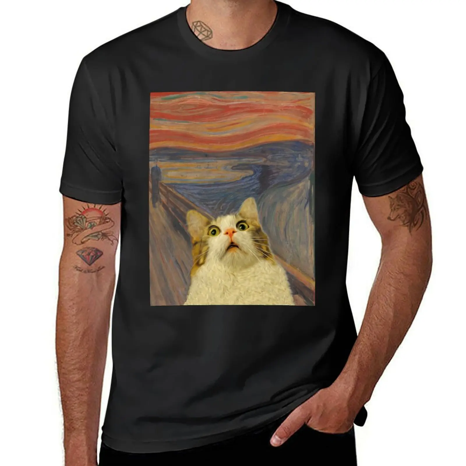 The Meow T-Shirt blacks sublime oversized t shirts for men