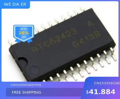 

100%New RTC62423 A RTC62423A SOP28 Free Shipping