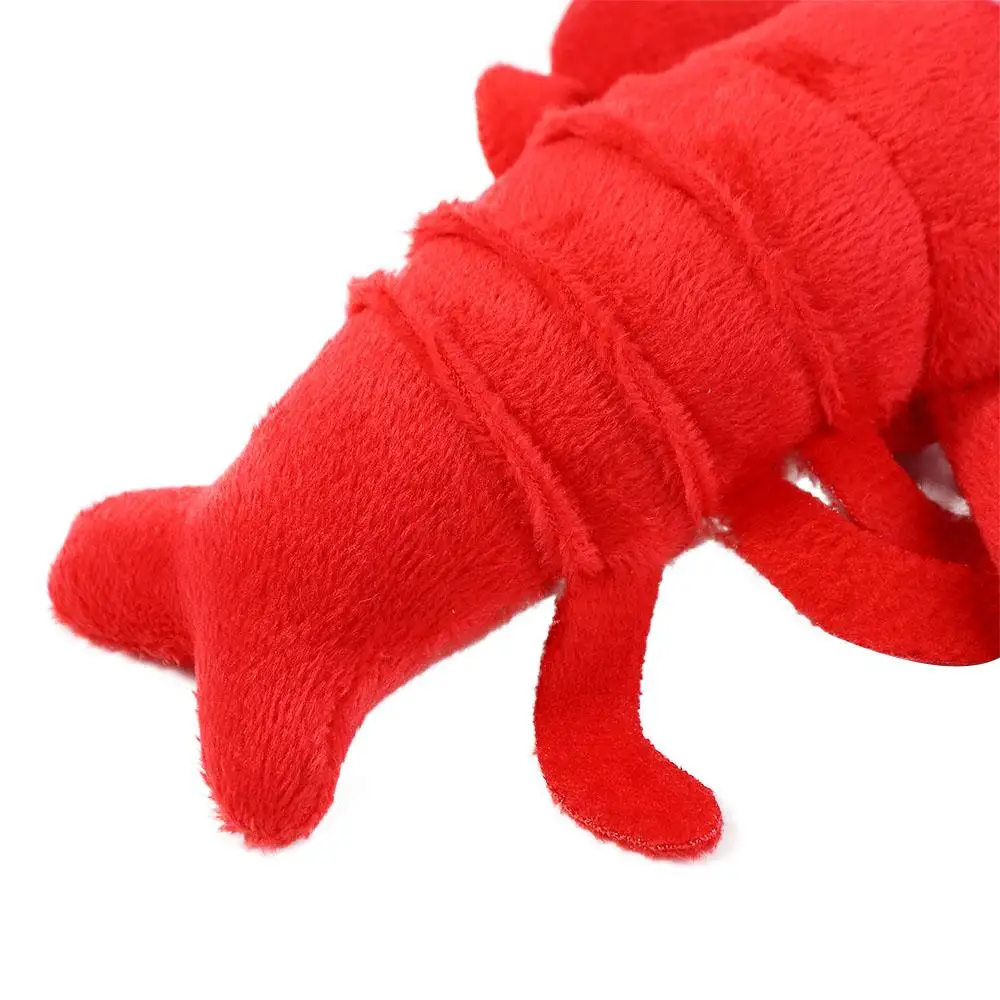 14*17cm Cute Car Key Accessories Red Lobster Stuffed Animal Crayfish Keyring Plush Toy Keychains Bag Pendant Stuffed Keychain
