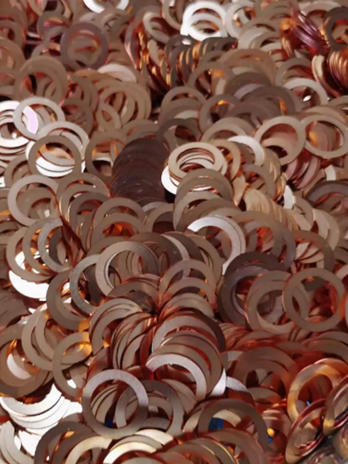Description Picture 5 of item0.5mm Thickness M15 M16 Inner Diameter T2 Copper Gasket Round Washers Flat Gaskets Sealing Washer 17mm-35mm Outer Diameter