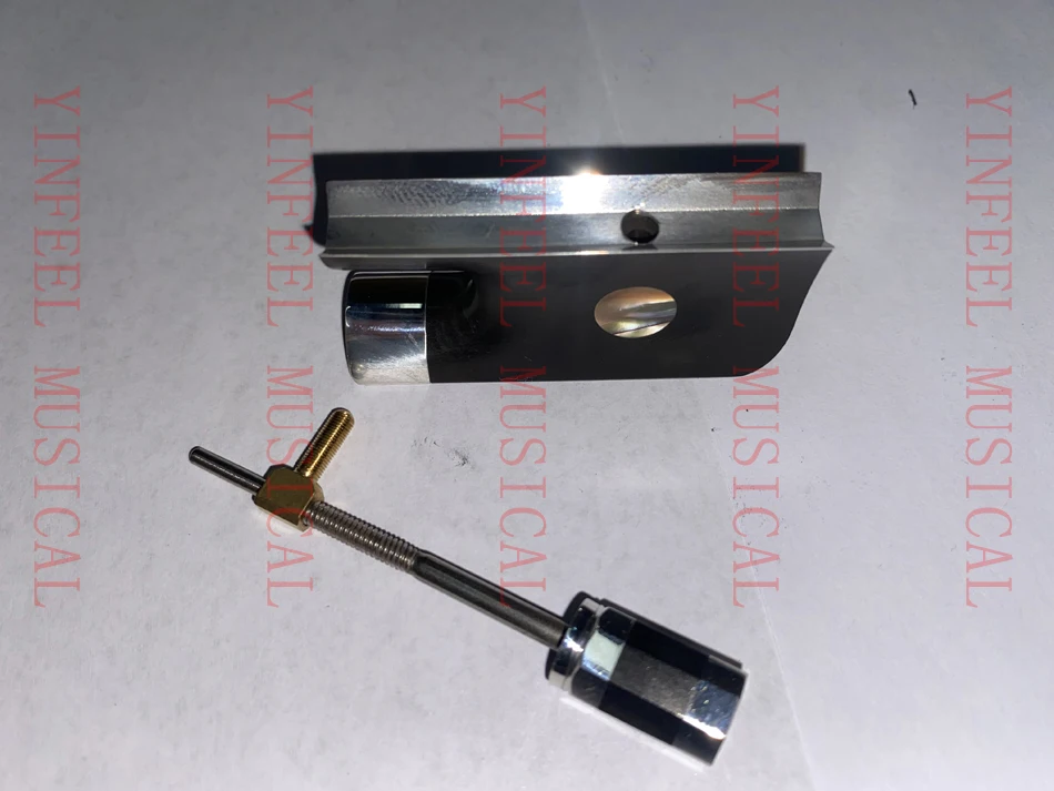 pping 1pcs of 4/4 Cello Bow Frog Sterling Silver Mounted Cello Bow frog Accessories And Parts