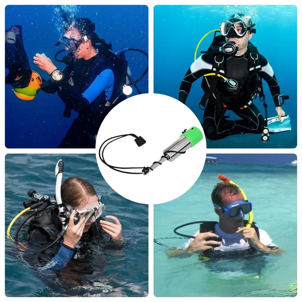 Underwater Shaker Scuba Noise Maker Scuba Diving With Clip Rattle Stick For Scuba Diving Gear Scuba Accessories Noise Maker