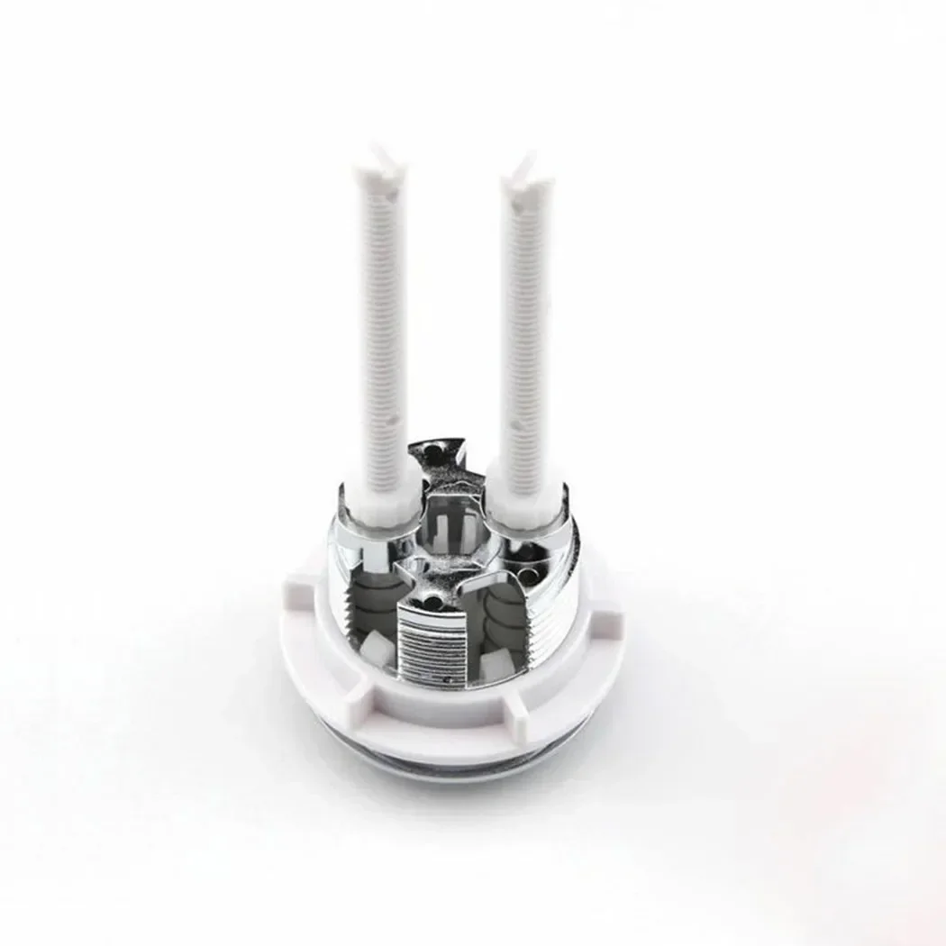 Dual Flush 38mm Toilet Water Tank Round Valve Rods Push Buttons Water Saving For Cistern Bathroom Toilet Accessory NEW