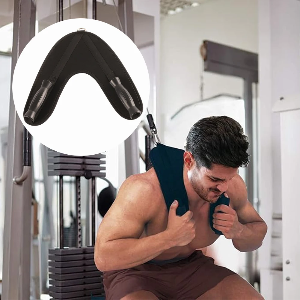 등 운동 당기는 하네스 어깨 스트랩 나일론 복부 크런치 스트랩 벨트 체육관 운동을위한 코어 근육 훈련 장비-Freehip.co.kr