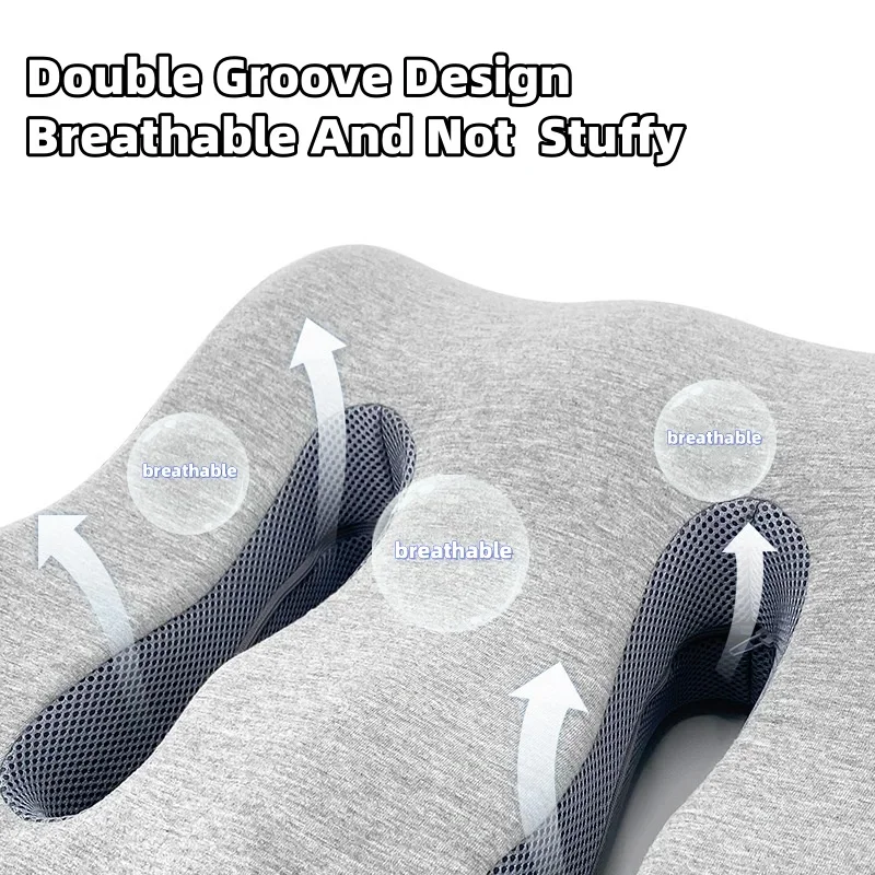 Memory Foam Leg Foot Raiser Pillow Support Cushion Massage Support Body Pillow For Pregnant Ergonomic Leg Elevation Pillow 5