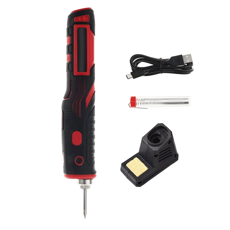 

Беспроводной паяльник 480 ℃ со стандартным USB аккумулятором, комплект для пайки с литиевой батареей, бытовая техника