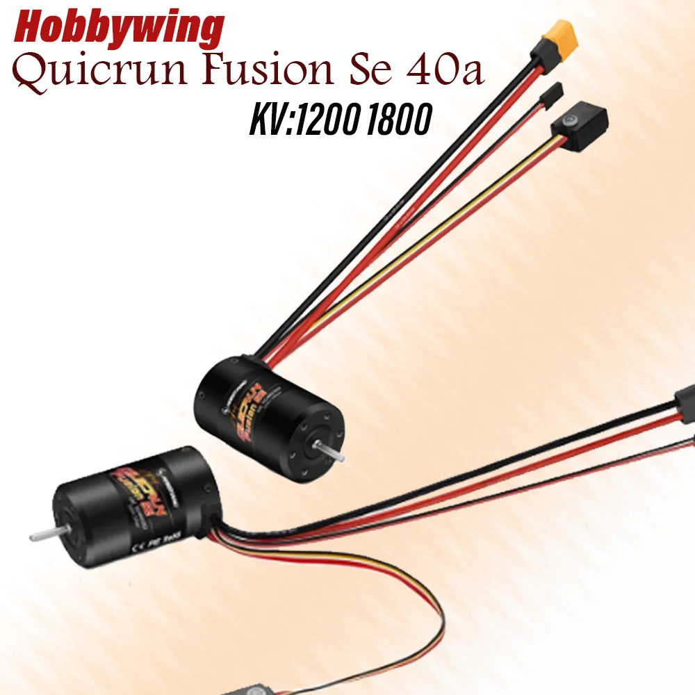 HobbyWing QuicRun 퓨전 Se 540, RC 1/10 클라이밍 카용 센서 모..