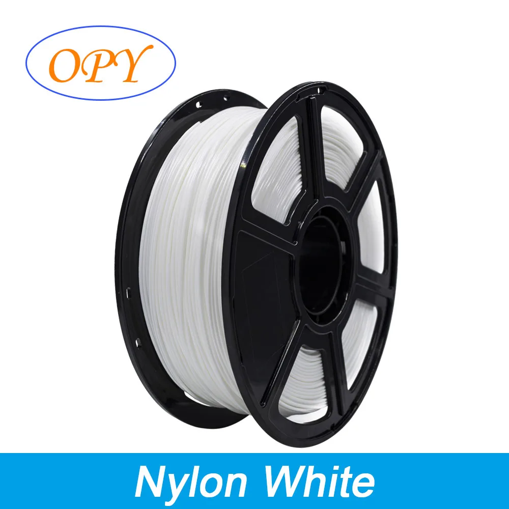 Premium Nylon PA66 3D Printer Filament - 1.75mm, 1kg Spool, Natural Finish