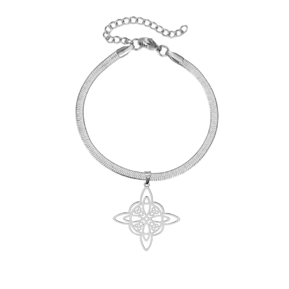 Pulseira prateada 3mm