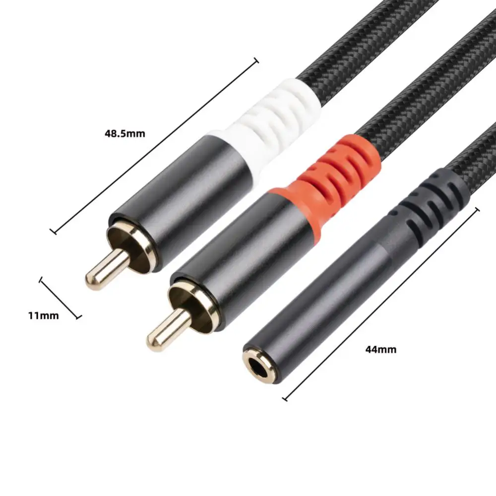 RYRA  ̺   AUX ̺ ׷ ø, Ŀ   TV PC DVD , 2RCA  3.5mm, 1  10 