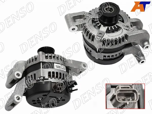 Генератор FORD C-MAX 07-10/FOCUS II 04-11 1 8/2 0/VOLVO C30/S40/V50 14V 120A DENSO DAN1016 104210-3760 | - Цена: 21 820,00 руб.