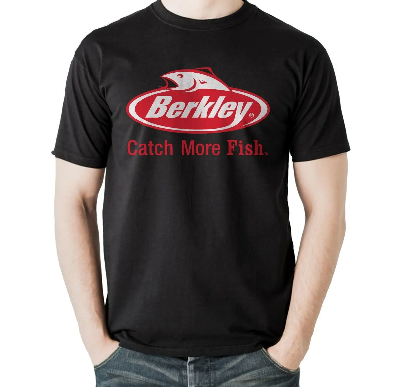 Berkley Fishing Sport River Lake Ocean Sea Fish Bait Rod t-shirt