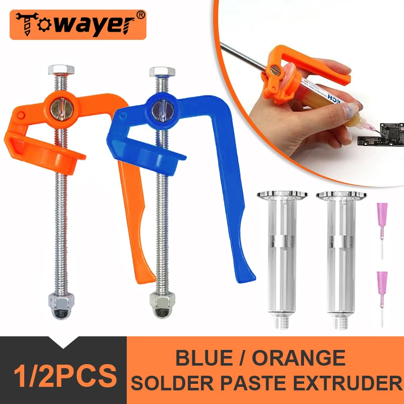 

Solder Paste Extruder Welding Green Oil Booster Propulsion Tool Uv Glue Rod Boosters Circuit Board Soldering Accessories Tools