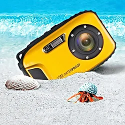Motion camera 10m deep waterproof 1080p HD 8x zoom camera DV straight