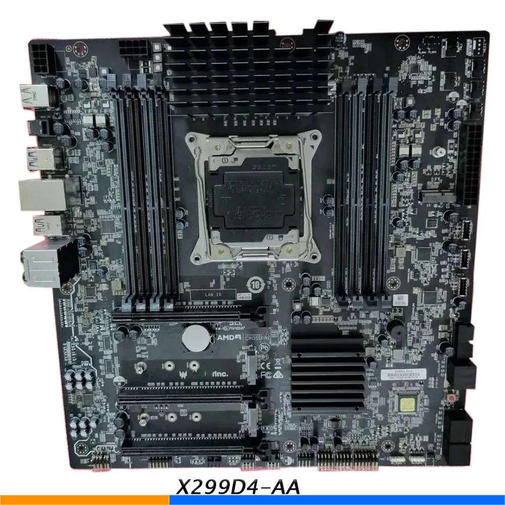 Desktop Motherboard For Acer X299D4 AA X299 2066 M 2 DDR4 Stand By i9 10900X Fully