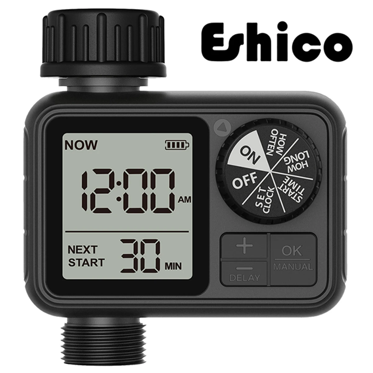 Eshico HCT-M02 야외 원예 지능형 타임드 관개기 홈 타임드 꽃 물뿌리개는 편리하고 컴팩트합니다.