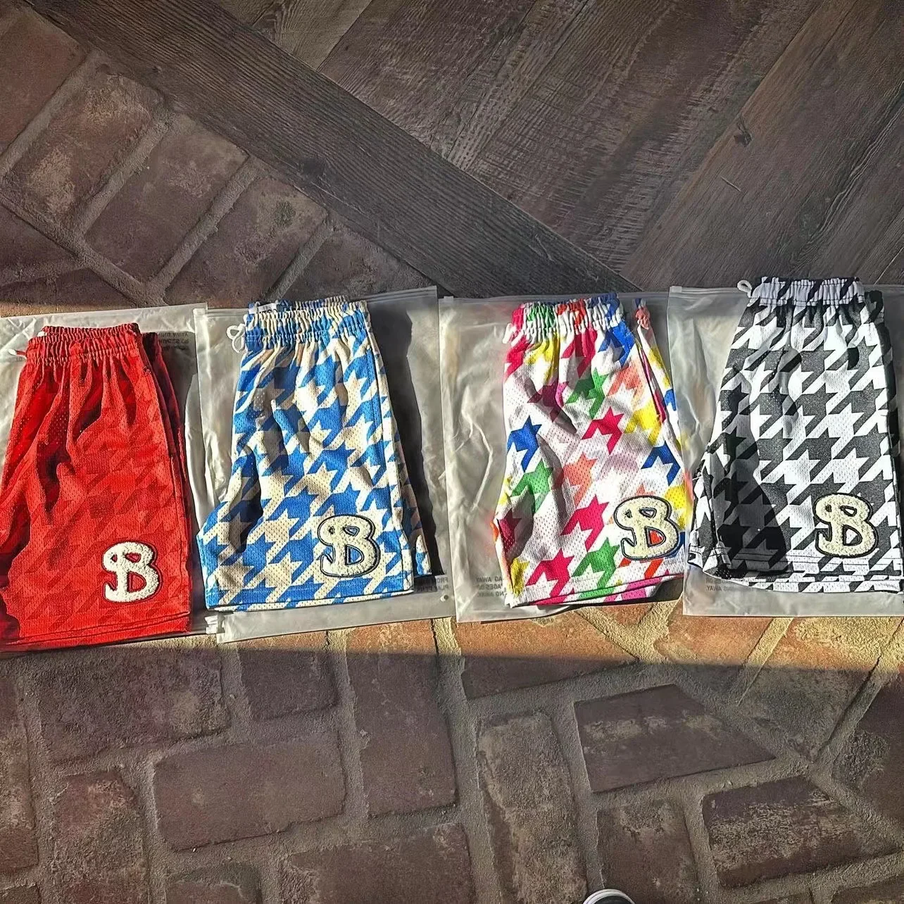 American Style Bktsqd Mesh Basketball Shorts For Men Quick Dry Sports Training Fitness Running Exercise Four Minute Shorts