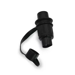 Adaptateur de remorque étanche 3 broches pour tracteur de remorquage, connecteur de câblage électrique, barre de remorquage en plastique et en métal, 77x38mm 
