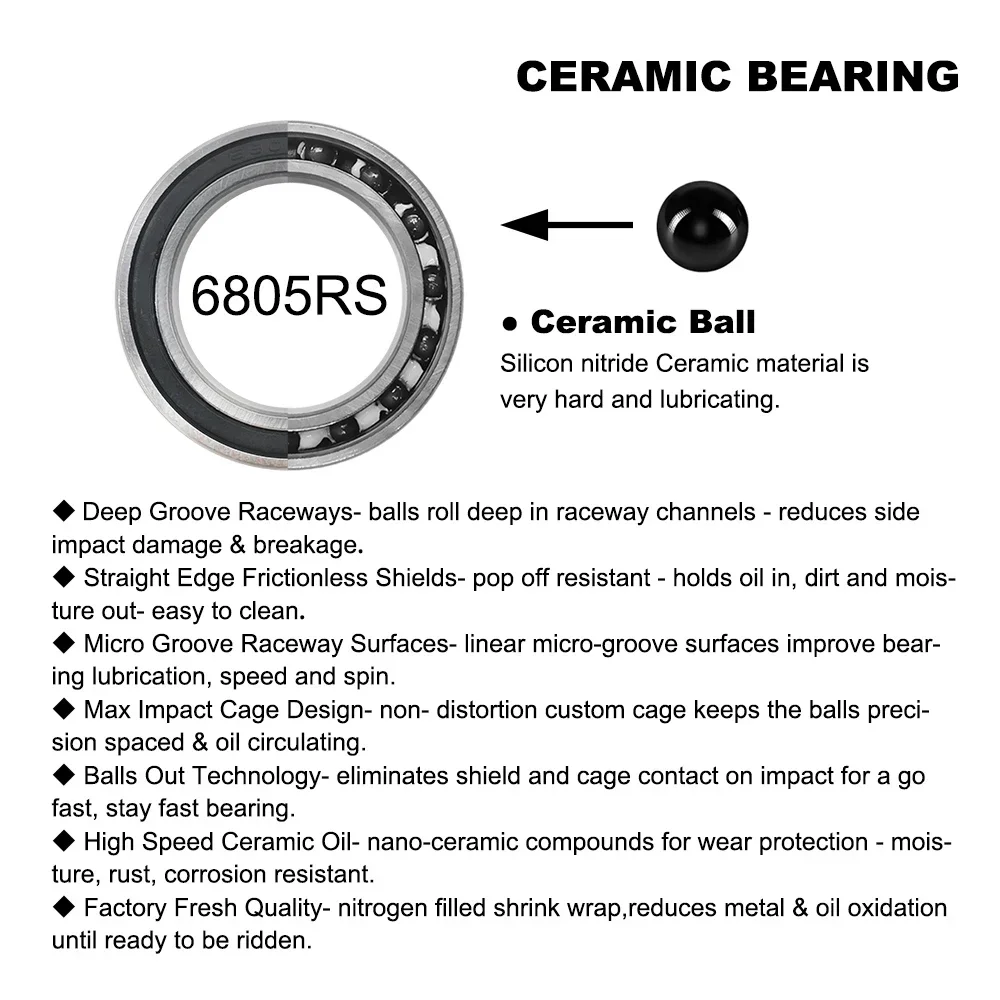Ceramic BB86/BB92 Press Fit Bottom Bracket 4