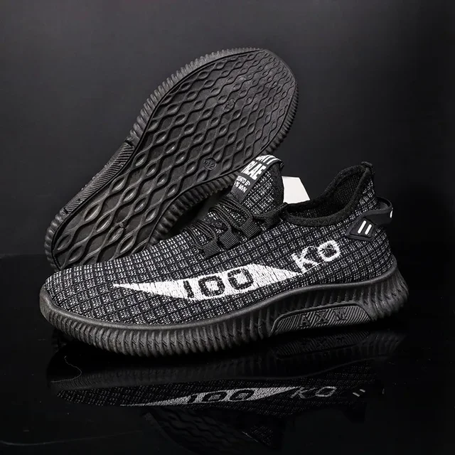 Baskets en maille respirante, chaussures de Sport confortables et décontractées, à la mode, légères, déodorantes, chaussures d'extérieur, grande taille 39-44 2